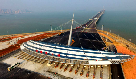 向下一個(gè)“港珠澳大橋”前進(jìn)!正一建材幕墻鋁單板一直在路上
